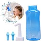 Higienizador Nasal 300ml Cor Azul Previne Rinite Sinusite E Alergias Para Adultos E Crianças
