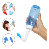 Higienizador Nasal Lavador De Nariz Limpeza Eficiente 500ml Cor Azul