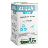 Higienizador Ocular Acqua Limp Colirio Caes Gatos Biofarm
