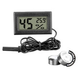 Higrômetro Termômetro Digital Sensor Externo Medidor Umidade