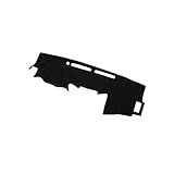 Hihaha Capa De Painel Compatível Com Toyota Hilux 2005 2015 Material Durável De Poliéster Antiderrapante Preto Para Console Central