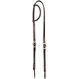 HILASON Cavalo Ocidental One Ear Headstall Working Tack Couro Americano   Cabeçote De Uma Orelha    Cabeçote De Uma Orelha Para Cavalos   Cabeçote De Orelha Dividida   Cabeçote Oeste De Uma Orelha