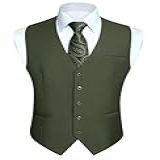 Hisdern Colete Masculino Formal