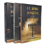 História Dos Hebreus Flávio Josefo Kit 3 Livros Box Antiguidades Judaicas Apiao Guerra Dos Judeus Luxo Penkall Texto Integral