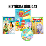 Histórias Da Bíblia Infantil Cd Narração