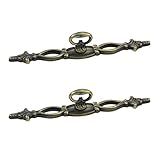 HNGSON Puxadores De Gaveta De Armário Antigos Puxadores De Porta De Móveis Puxadores Decorativos De Armário Puxadores De Armário Pacote Com 2 Parafusos