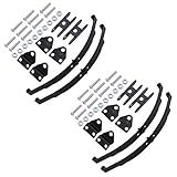 HobbyPark Stiff Leaf Spring Suspension Steel Bar Kit For 1 10 RC Rock Crawler RC4WD D90 Parts 2 Kits 