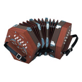 Hohner 49 D40 Concertina Com Gig Bag 20 Key
