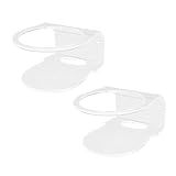 Holaca Suporte De Parede Para Sistema Tp-link Deco Xe75/xe75pro (ax5400) X15(ax1500) Px50 Mesh Wifi 6 Suporte De Suporte De Parede De Acrílico Simples E Resistente (pacote Com 2)