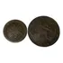 Holanda 1 Cent 1870 E Espanha 5 Cêntimos 1870 Frete Grátis