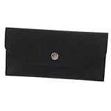 Holibanna 1 Conjunto Envelope De Dinheiro Em Couro Embreagem Feminina Carteiras Para Homens Bolsa Clutch Em Couro Pu Carteiras Femininas O Negócio Senhorita Pvc Cartão De Crédito