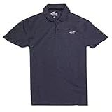 Hollister Camiseta Polo Masculina, Azul-marinho 0962-200, G