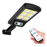 Holofote Placa Solar Leds