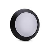 Homdec Luz De Disco De LED De 15 Cm Com Interruptor Luminária Interior Para Trailer De 12 V Luz De Cúpula De Teto LED Acabamento Preto Para Trailer Barco Trailer Trailer Motorhome Caminhão Iate Furgão