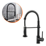 Home House El 3009 Torneira Cozinha Gourmet Monocomando Preto Fosco 50cm