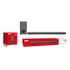 Home Theater 2.1 Canais Soundbar Bluetooth Subwoofer 150w Cor Preto Frequência 35hz-18hz 110v/220v