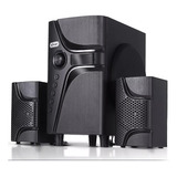 Home Theater 2 1 Micro System 50w Bluetooth Usb Fm Subwoofer