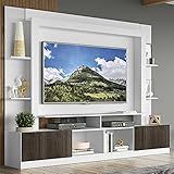 Home Theater Moscou Para Tv Até 65 C Suporte Universal Branco Tenerife