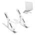 Homegoods Suporte De Notebook Articulado Aluminio Dobrável Ergonomico Cor Cinza