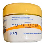 Homeopast Creme Hidratante  30g  Para Pele Ásperas