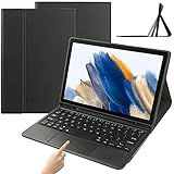 Homesen Capa Protetora Para Tablet Com Slot Para Caneta Teclado BT Touchpad Compatível Com Samsung Galaxy Tab A8 10 5 Polegadas SM X200 SM X205 SM X207