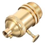 Homoyoyo Suporte Lâmpada Retrô Soquete Lâmpada Metal Soquete Lâmpada Vintage Soquete Lâmpada Para Lâmpada Vintage Suporte Lâmpada Luz Vintage Com Soquete