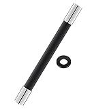 Homozy Tubo De Extensão De Universal Multiuso Conector De De Interface De 4 Para Pia De Cozinha E Jardim Ao Ar Livre Preto 50cm Tamanho Real
