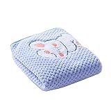 Honebear Toalha De Banho De Microfibra Para Animais De Estimação- Toalha De Cachorro Macia E Absorvente Para Cães E Gatos Pequenos- Médios E Grandes- ótima Para Banho E Cuidados Pessoais -M-50 X 80 Cm-- Azul-