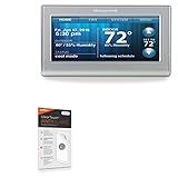Honeywell Termostato De Cor Inteligente Wi Fi RTH9585WF BoxWave ClearTouch Antirreflexo Pacote Com 2 Película Fosca Anti Impressão Digital Para Termostato De Cor Inteligente Honeywell Wi Fi RTH9585WF