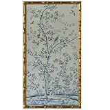 HongFengtang Impressão De Arroz Chinês Em Papel China Flor E Pássaro Moldura De Bambu 49 5 X 90 Centímetros B 