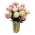 Hortênsias Pequena Artificial Buque Com 7 Flores