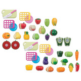 Hortifruti Frutas Legumes De Brinquedo Crec 36 Peças