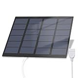 Hosioe Carregador Solar Portátil 1 5W 6V à Prova D água Painel Solar Para Acampamento Com Interface USB Para Carregamento De Telefones Celulares Power Banks Mini Ventiladores Luz LED