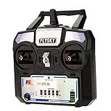 Hosioe FS I4 AFHDS 2A Transmissor 2 4GHz 4CH Rádio Sistema Para RC Helicóptero Planador Com Receptor FS A6