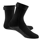 Hosioe Meias De Neoprene 3 MM Meias De Mergulho Aquecidas Meias De Surf De Inverno Botas Térmicas Antiderrapantes Para Caça Submarina Natação Rafting Mergulho à Vela