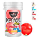 Hot Ball Bolinha Explosiva Plus Esquenta Esfria Lubrificante Sabor Esquenta Esfria