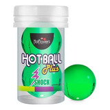 Hot Ball Bolinha Explosiva Plus Vibrante Lubrificante Shock