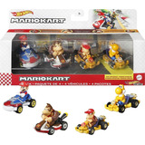 Hot Wheels - 4 Pack - Mario-donkey-diddy Kong-orange Yoshi