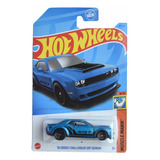 Hot Wheels 18 Dodge Challenger Srt Demon Hkj54 Cor Azul