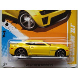 Hot Wheels 2012 Novos Modelos Amarelo 12 Camaro Zl1 Scan T