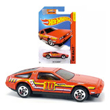 Hot Wheels 2015 Dmc Delorean Vermelho Novo Lacrado