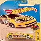 Hot Wheels 2017 HW Art Cars Volkswagen Golf MK7 16 365 Yellow