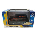 Hot Wheels 55 Chevy Panel Chevrolet Escala 1 87 Preto
