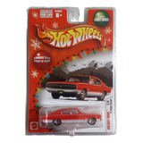 Hot Wheels 67 Dodge Charger Holiday Rods Limited Edition Red