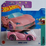 Hot Wheels Barbie Extra Rosa Tooned Miniatura Lote L 2022
