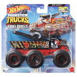 Hot Wheels Caminhão Reboque Monster Trucks Mattel 1 64 Hwn86