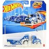Hot Wheels - Caminhão Semi Rodger Dodger - Track Fleet - Hvf03