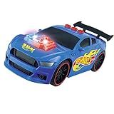Hot Wheels Carro Speed Power Azul Com Luz E Som Multikids BR1821