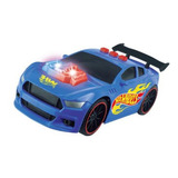 Hot Wheels Carro Speed Power Azul Com Luz E Som Multikids