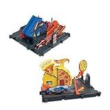 Hot Wheels City Pista De Brinquedo Coleção De Lugares Surpresa Carrinho Para Meninos A Partir De 4 Anos Vem Com 1 Unidade Não é Possível Escolher O Modelo